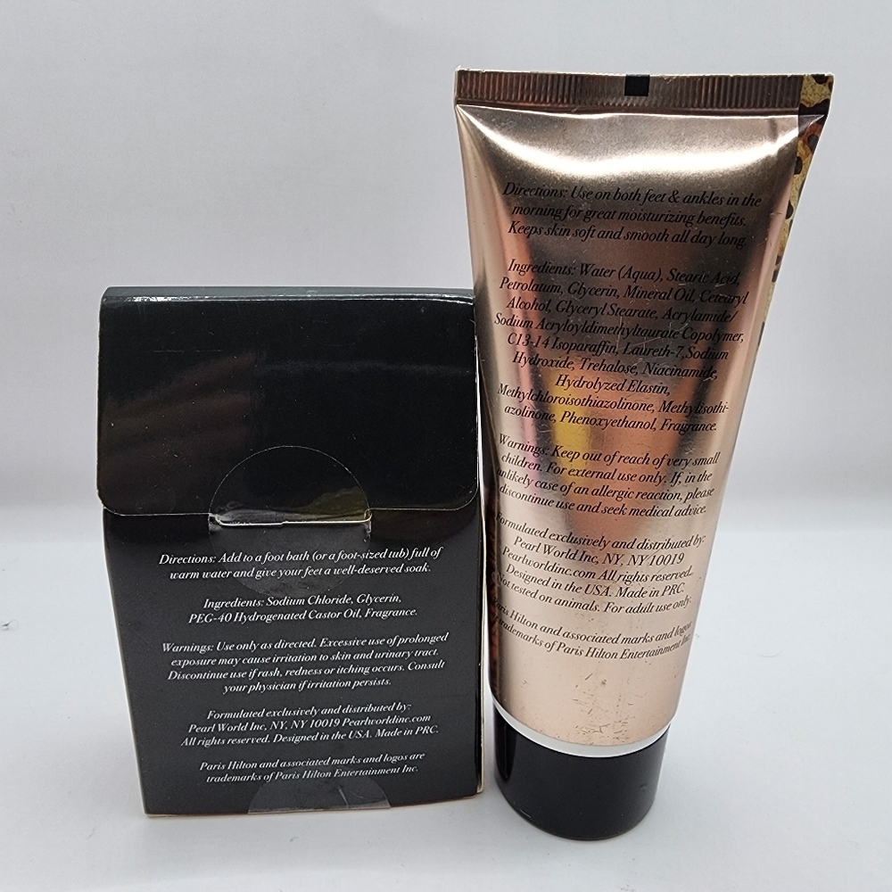 Paris Hilton Berry Blush Foot Lotion & Soak - Picture 3 of 4